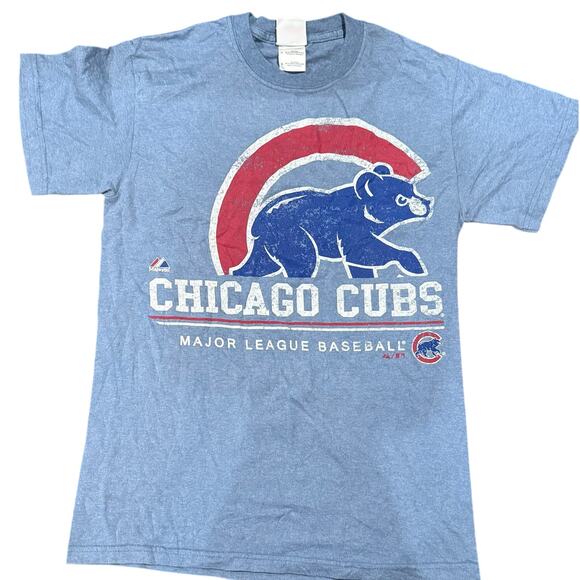 Vintage Tees -‎ MLB Chicago Cubs Graphic Tee*SZ S - Picture 1 of 4